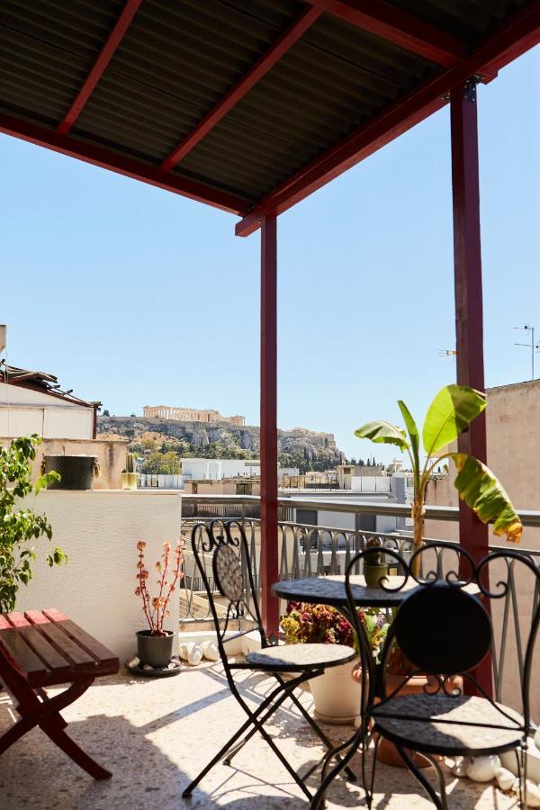 Mosaics Athens Central Studio With Acropolis View Dış mekan fotoğraf